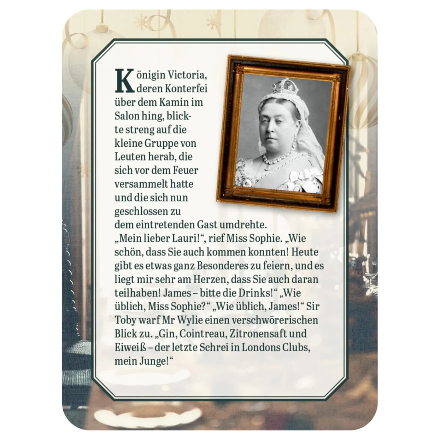 Spielzeug|Adventsdeko & Kalender-Advent-Escape-Schachtelspiel "Christmas Dinner for One"