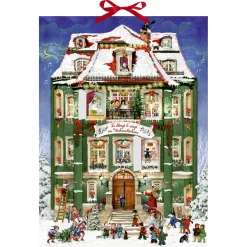 Adventsdeko & Kalender-Adventskalender "Es klingt und singt im Weihnachtshaus"