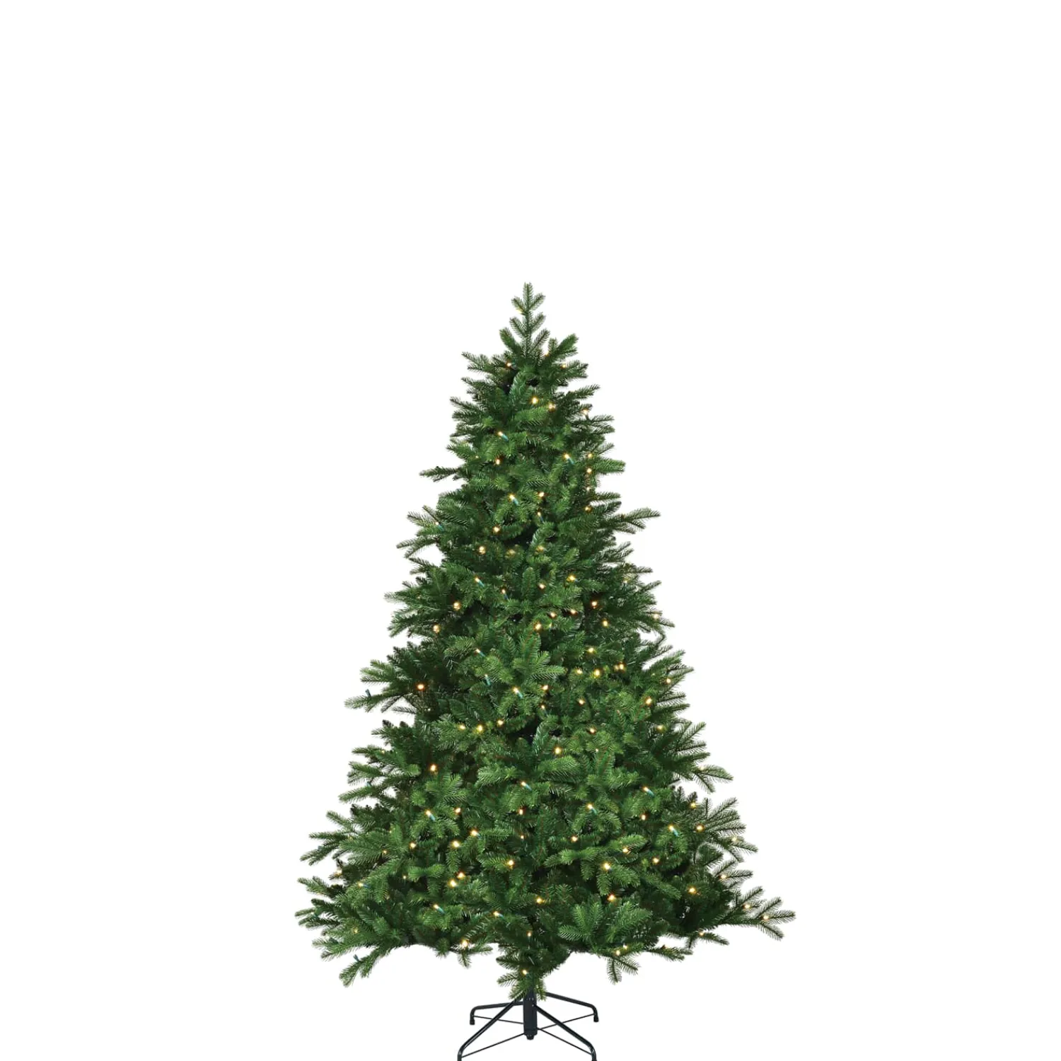 Künstliche Weihnachtsbäume-Baum Brampton mit LED Beleuchtung, 120 cm