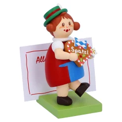 Käthes Original Deutschland Motive|Bayern Motive-Bayerin mit Herz