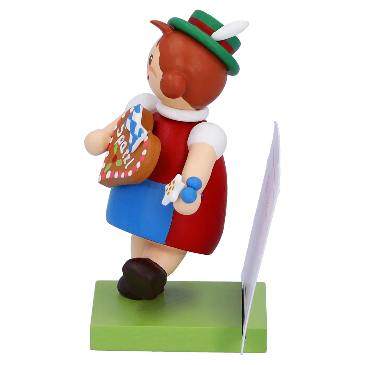 Käthes Original Deutschland Motive|Bayern Motive-Bayerin mit Herz "Spatzl"