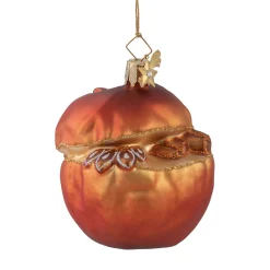 Poesie in Glas Ausgefallene Weihnachtskugeln|Weihnachtskugeln Aus Glas-Bratapfel