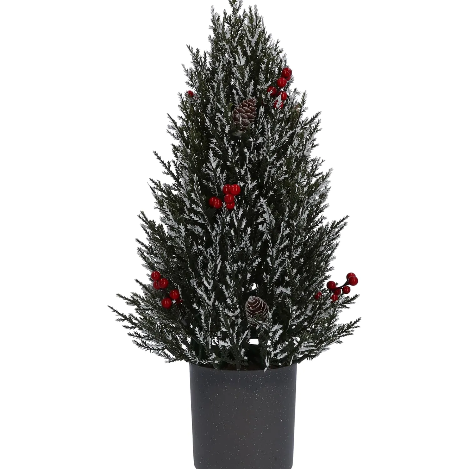 Standfiguren|Wohndeko-Bäumchen mit roten Beeren, Standfigur