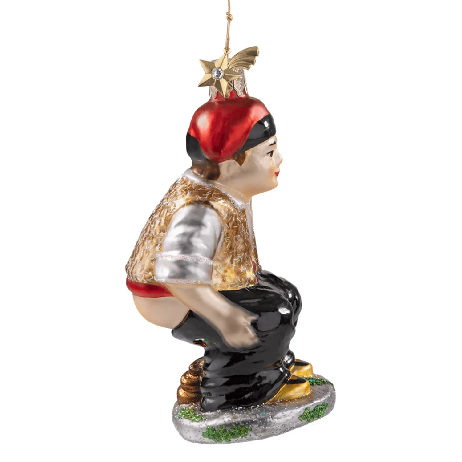 Poesie in Glas Ausgefallene Weihnachtskugeln|Weihnachtskugeln Aus Glas-Caganer