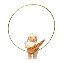 WENDT & KÜHN Wendt & Kühn Kollektion-Christbaumengel im Ring mit Gitarre