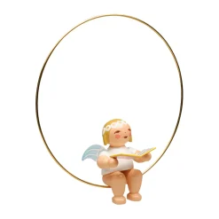 WENDT & KÜHN Wendt & Kühn Kollektion-Christbaumengel im Ring, mit Liederbuch