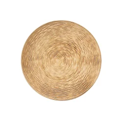 Tischdeko-Dekoteller braun, 30 cm