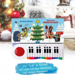 Trötsch Verlag Spielzeug|Der Kleine Maulwurf „Krtek”-Der kleine Maulwurf Klavierbuch