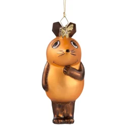 Poesie in Glas Die Maus|Weihnachtskugeln Aus Glas-Die Maus