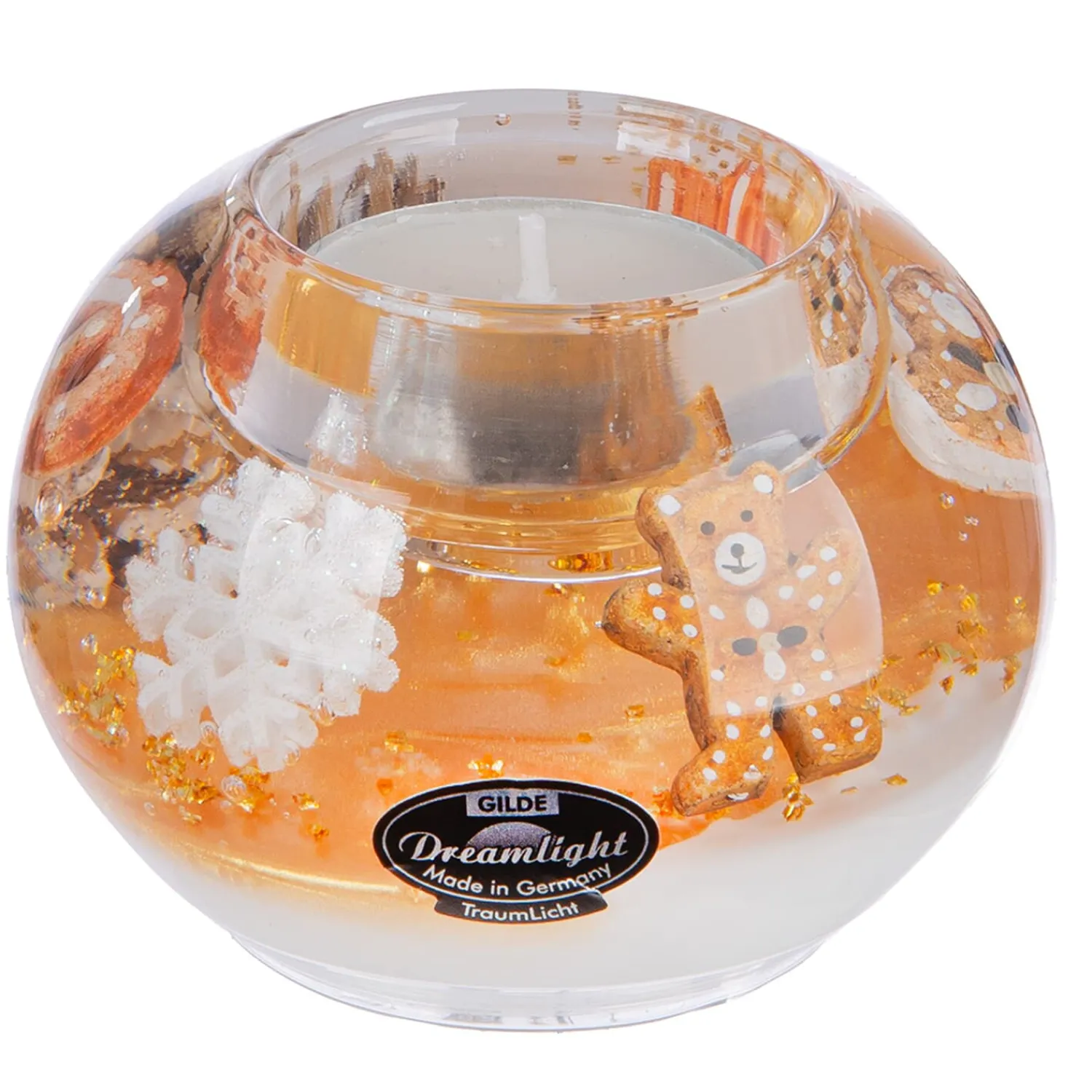 Kerzen & Teelichthalter-Dreamlight "Gingerbread" - Kerzenhalter Mercur Smart