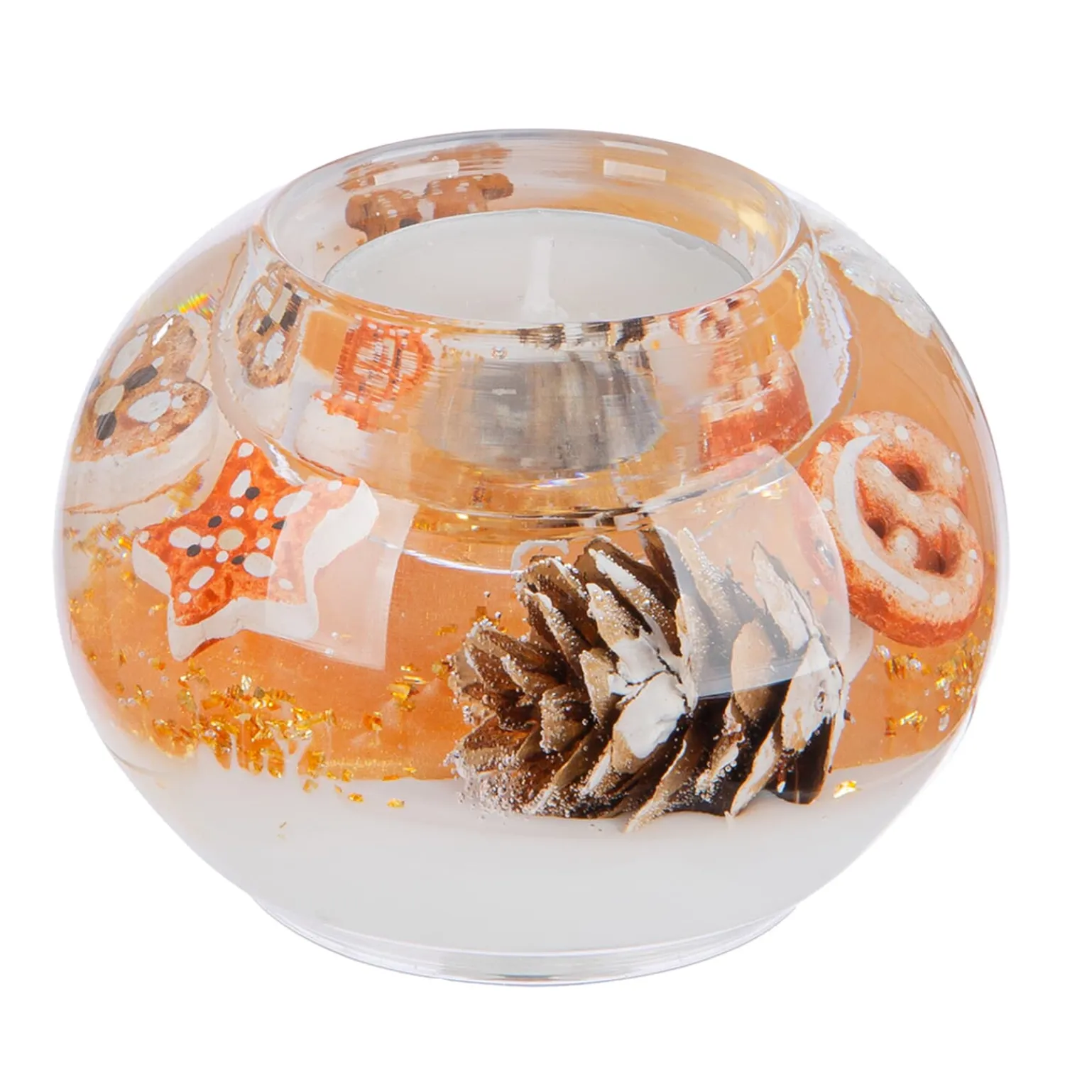 Kerzen & Teelichthalter-Dreamlight "Gingerbread" - Kerzenhalter Mercur Smart