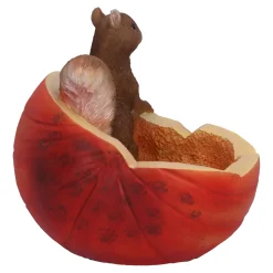 Standfiguren-Eichhörnchen in Kürbis, Standfigur