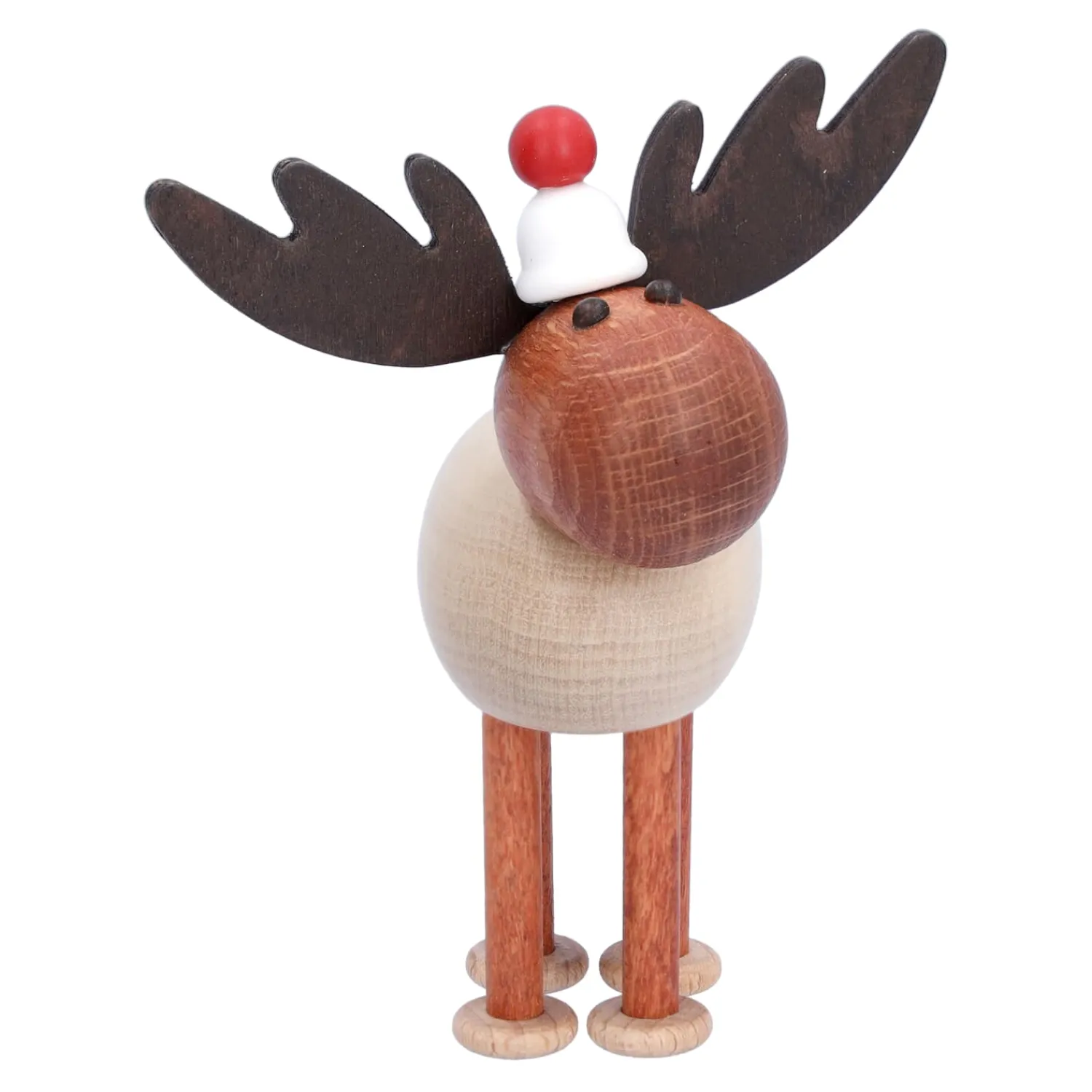 Käthes Original Käthes Original Figuren|Standfiguren-Elch mit Mütze