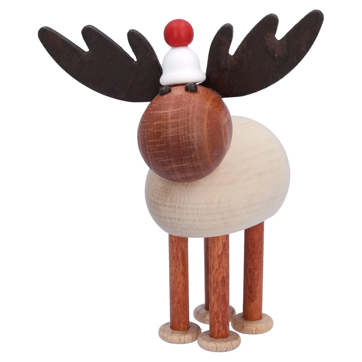 Käthes Original Käthes Original Figuren|Standfiguren-Elch mit Mütze