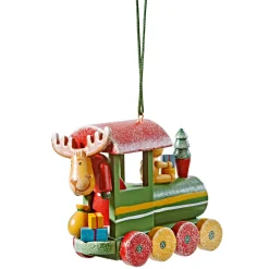 Käthes Original Christbaumschmuck Holz-Elch-Express