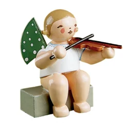 WENDT & KÜHN Wendt & Kühn Kollektion-Engel mit Geige, sitzend