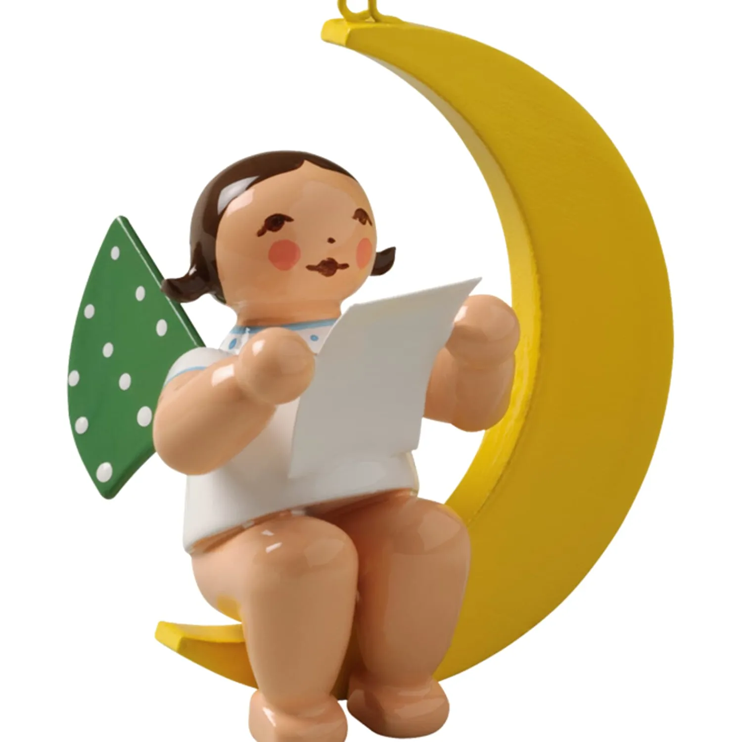 WENDT & KÜHN Wendt & Kühn Kollektion-Engel mit Notenblatt, im Mond