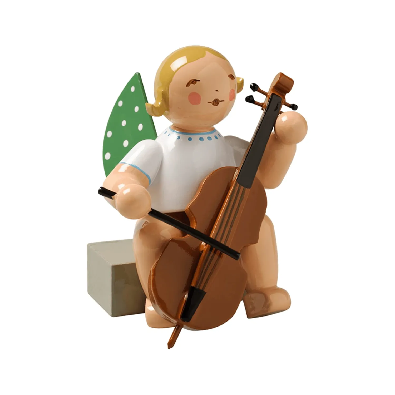 WENDT & KÜHN Wendt & Kühn Kollektion-Engel mit Violoncello, sitzend