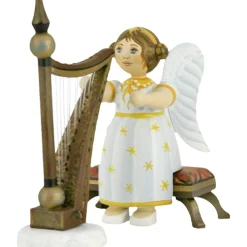 Kindertraum Kindertraum Kollektion-Engel sitzend mit Harfe