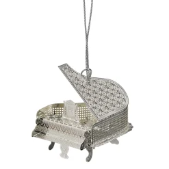 Baumschmuck Aus Messing-Flügel, silberfarben