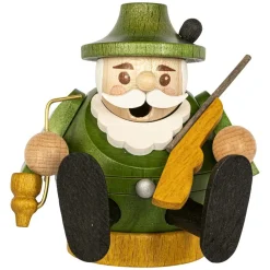 Richard Glässer Räuchermänner-Förster, rund, Räuchermännchen