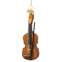 Poesie in Glas Weihnachtskugeln Aus Glas-Geige