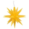 Herrnhuter Sterne Sterne-Herrnhuter Stern, mini, gelb, 8 cm, Kunststoff