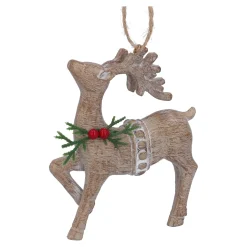 Baumschmuck Aus Kunstharz-Hirsch, stehend