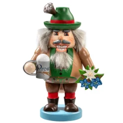 Käthes Original Bayern Motive|Nussknacker Figuren-Holzknackl "Bayer", 13,5 cm