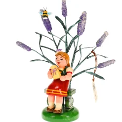 Hubrig Volkskunst Hubrig Miniaturen-Hubrig Jahresfigur 2024 - Lavendel