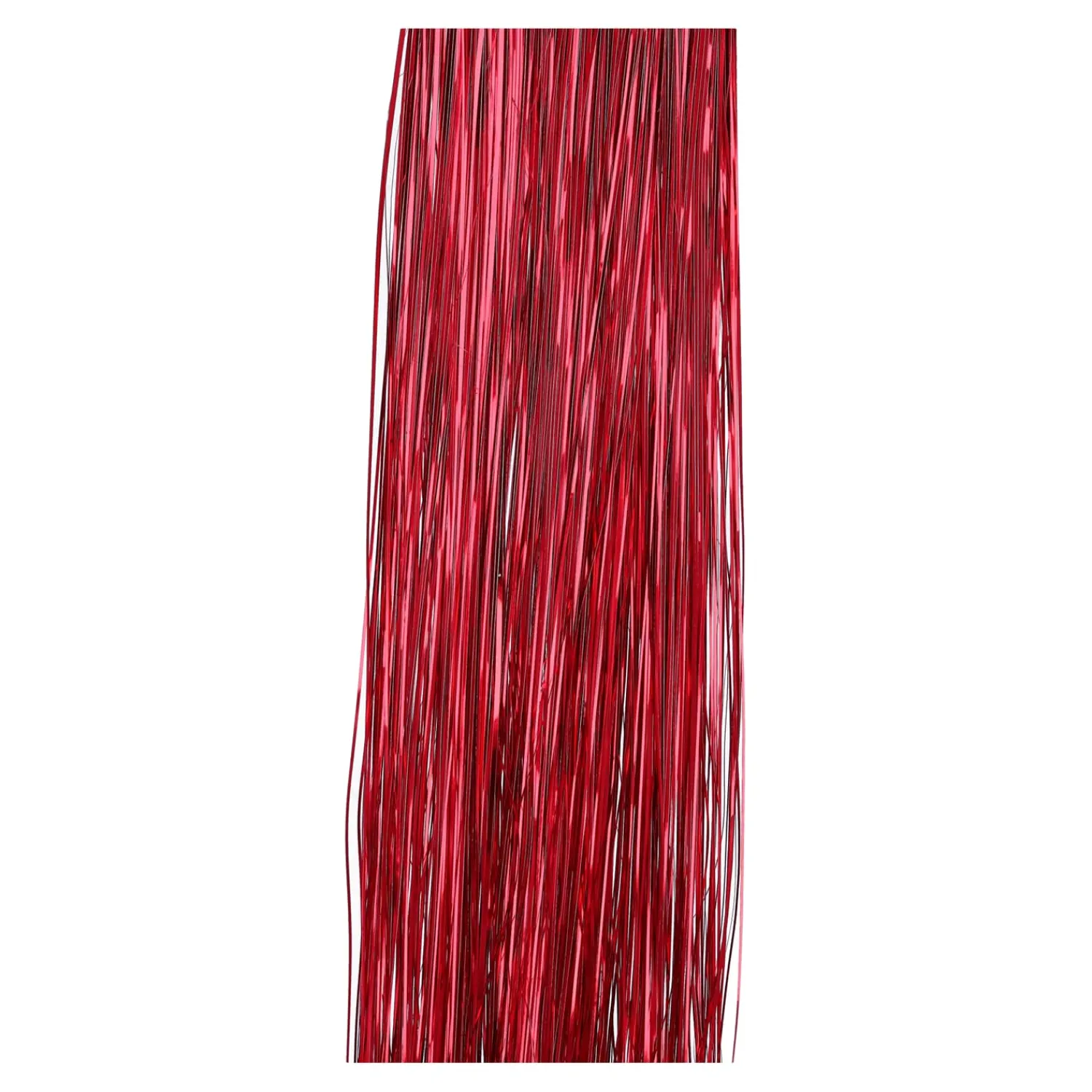 Zubehör & Ersatzteile|Nostalgische Weihnachtsdeko-Lametta, rot