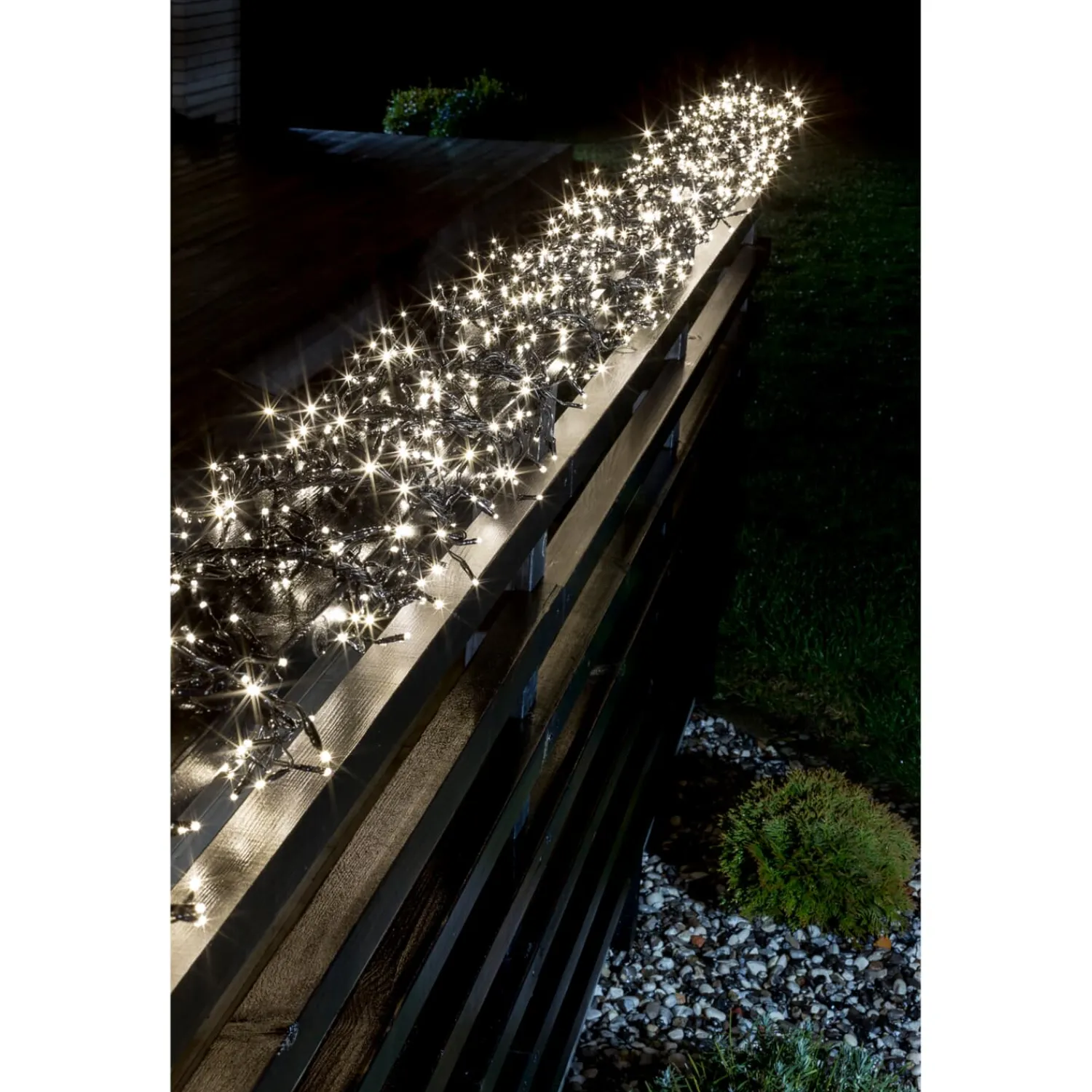 KONSTSMIDE Beleuchtung Außenbereich-LED Micro Büschellichterkette, 4,3m