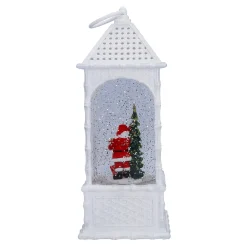 KONSTSMIDE Laternen Weihnachten-LED Schneelaterne "Heiligabend", 27 cm