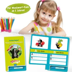 Trötsch Verlag Spielzeug|Der Kleine Maulwurf „Krtek”-Lernheft