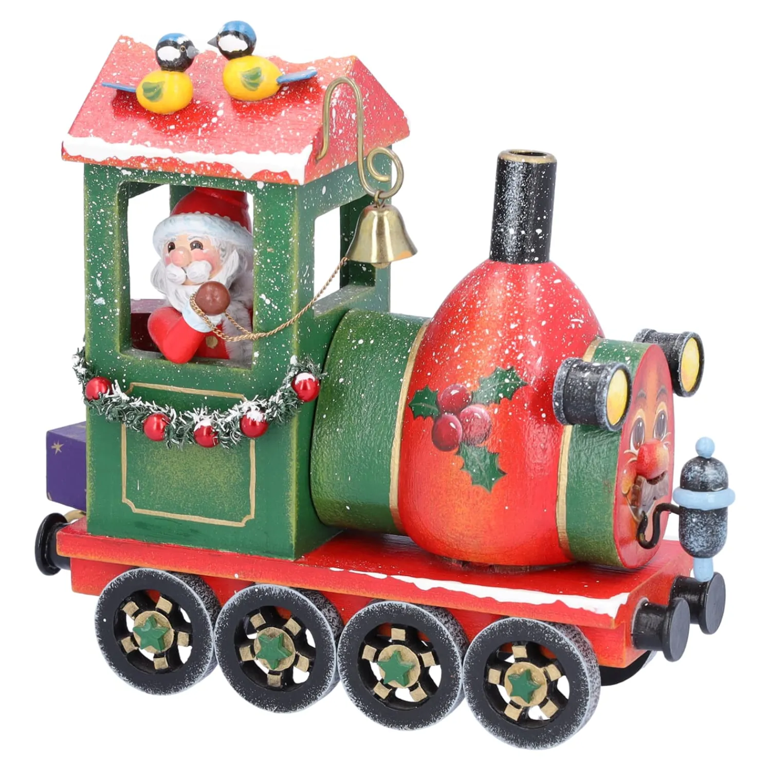 Käthes Original Räuchermänner-Lokomotive mit Weihnachtsmann, Duftl