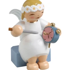 WENDT & KÜHN Wendt & Kühn Kollektion-Margeritenengel mit Wecker, sitzend