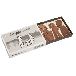 designimdorf Krippen Und Krippenfiguren-Mini Krippe