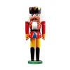 HODREWA Nussknacker Figuren-Nussknacker "König", rot, 24 cm