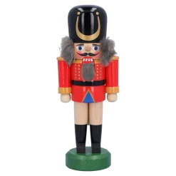 HODREWA Nussknacker Figuren-Nussknacker "Wachsoldat", rot, 18 cm