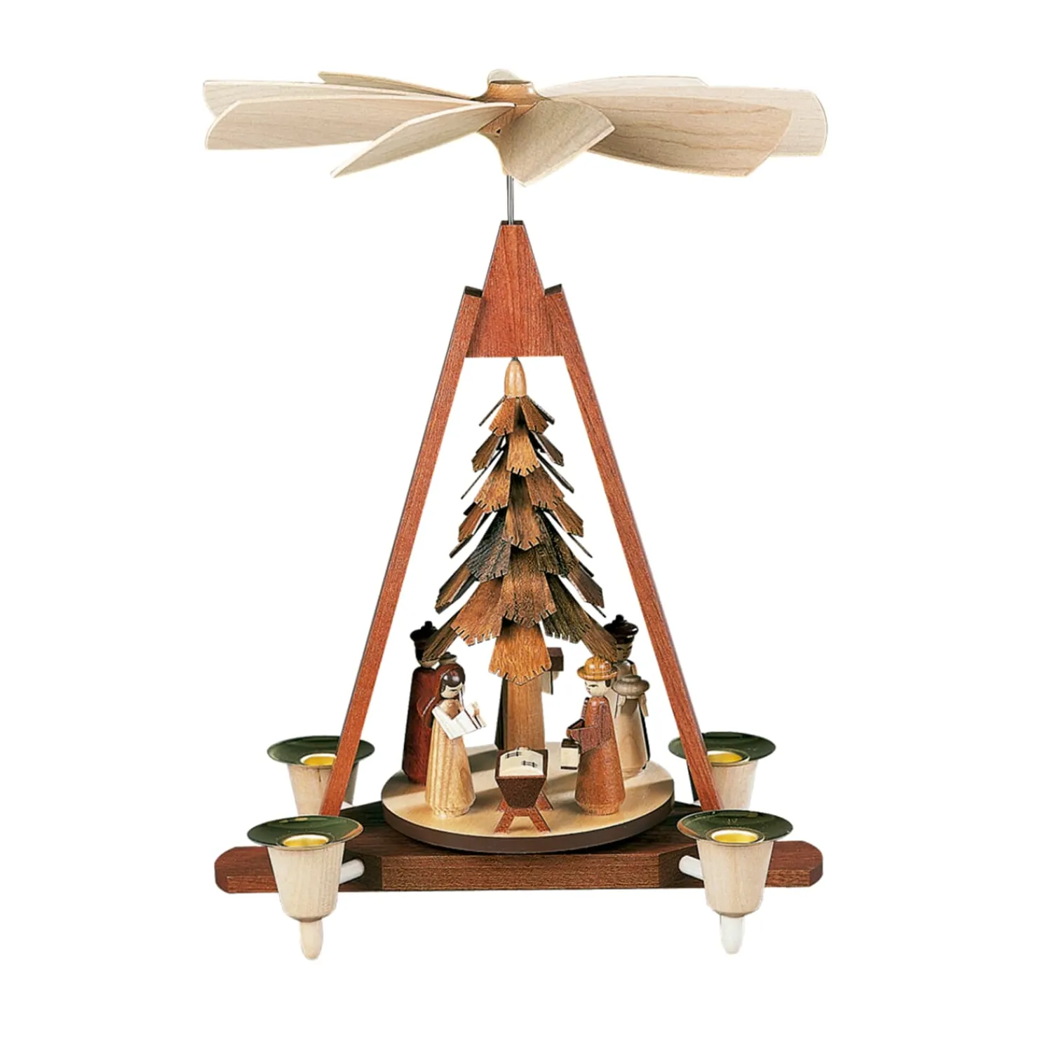 Müller Kleinkunst Weihnachtspyramiden-Pyramide "Christi Geburt"