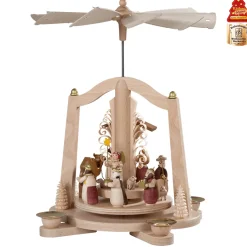 Käthes Original Weihnachtspyramiden-Pyramide "Heiliger Abend"