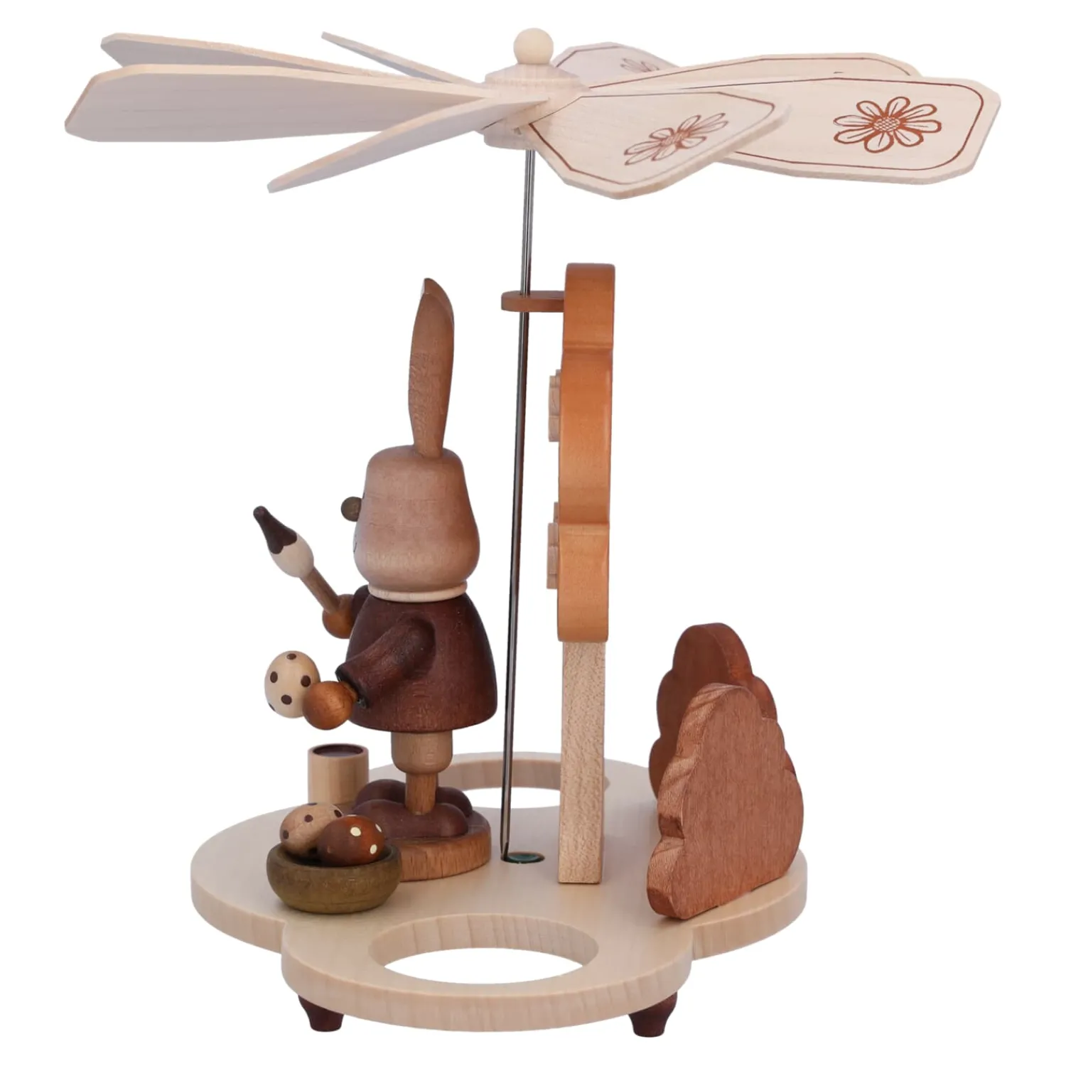 Christian ULBRICHT Weihnachtspyramiden-Pyramide "Osterhase mit Pinsel"