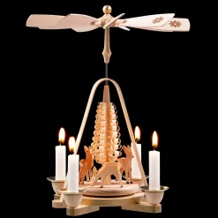 Richard Glässer Weihnachtspyramiden-Pyramide "Rehfamilie"