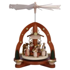 Käthes Original Weihnachtspyramiden-Pyramide "Stern über Bethlehem"