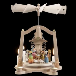 Käthes Original Weihnachtspyramiden-Pyramide "Weihnachtsabend"