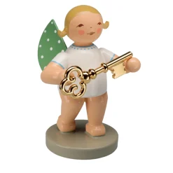 WENDT & KÜHN Wendt & Kühn Kollektion-Schatzmeister, Engel mit Schlüssel, Goldedition No8