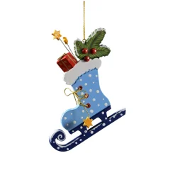 Käthes Original Christbaumschmuck Holz-Schlittschuh