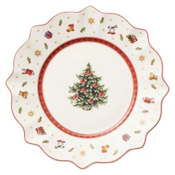 Villeroy & Boch Tischdeko-Toy's Delight Frühstücks-/ Dessertteller mit Weihnachtsbaum