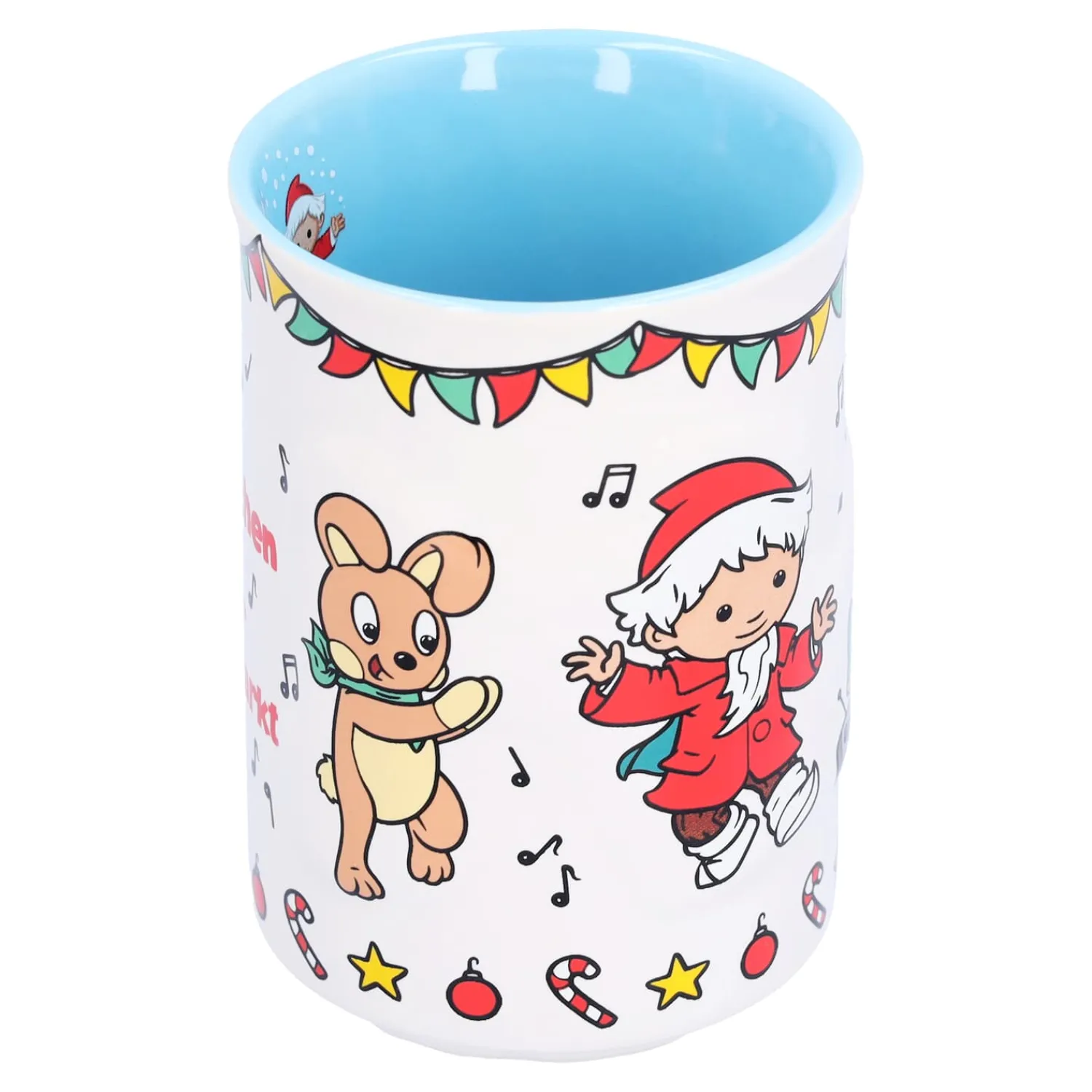 Unser Sandmännchen Und Seine Freunde|Nostalgische Weihnachtsdeko-Unser Sandmännchen feiert 65-Jähriges Jubiläum Weihnachtsmarkttasse