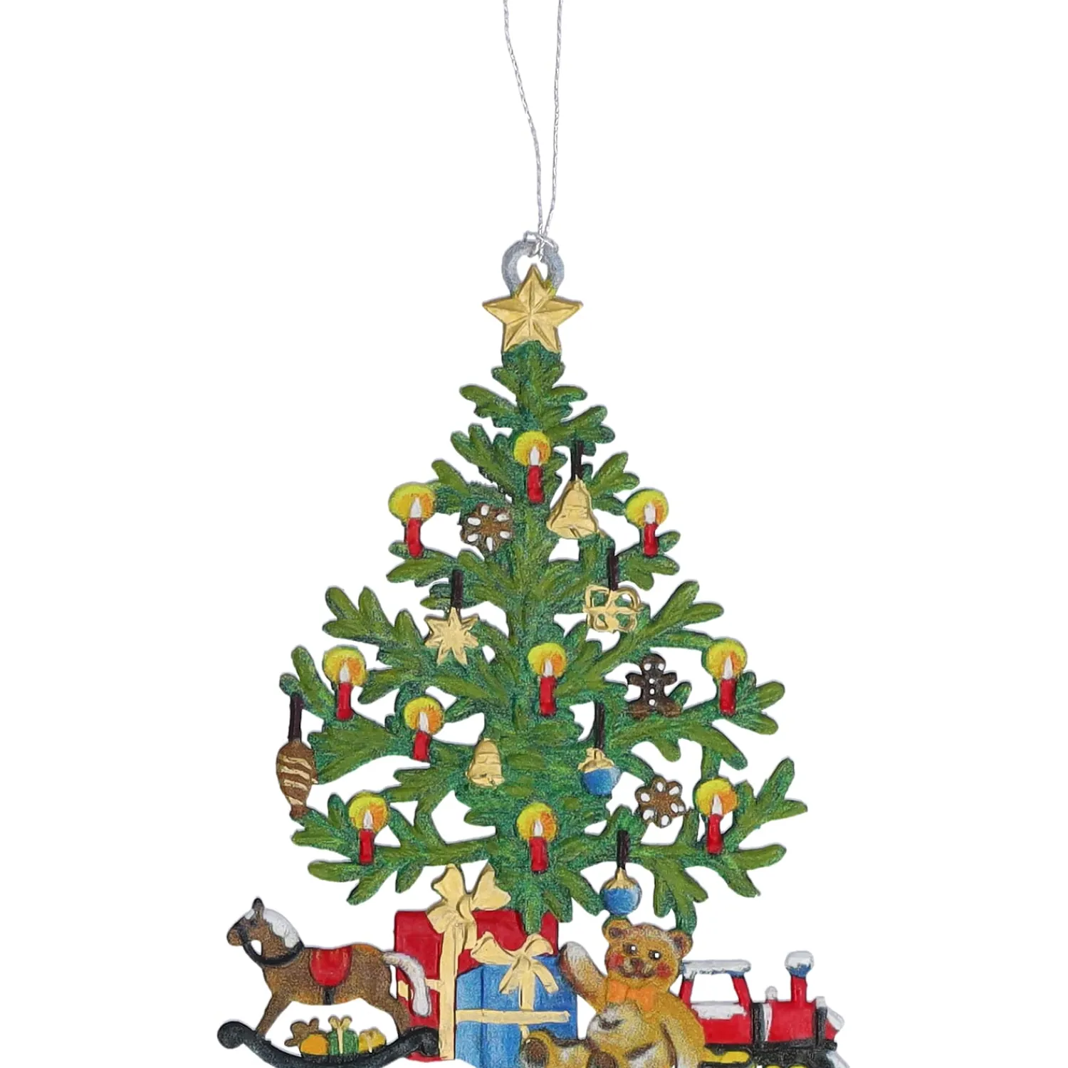 Käthes Original Baumschmuck Aus Zinn-Weihnachtsbaum, Zinn-Baumbehang